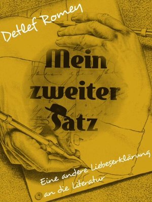 cover image of Mein zweiter Satz